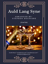 Auld Lang Syne SATB choral sheet music cover